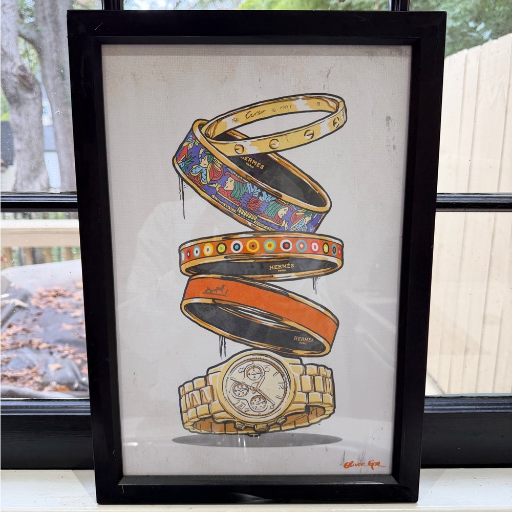 Oliver Gal Hermès Framed Art Print